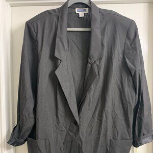 Prophecy Woman Brand Black Jacket, Size 24W, NWT